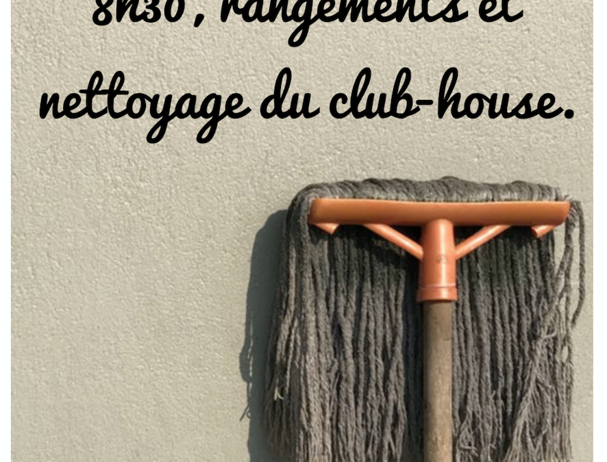 Hivernage du club.