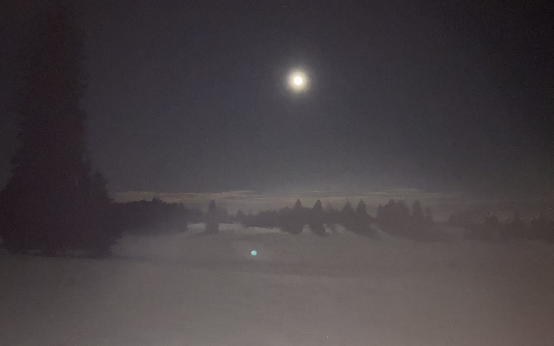 Virée nocturne interclubs CVG-MY, au clair de lune.