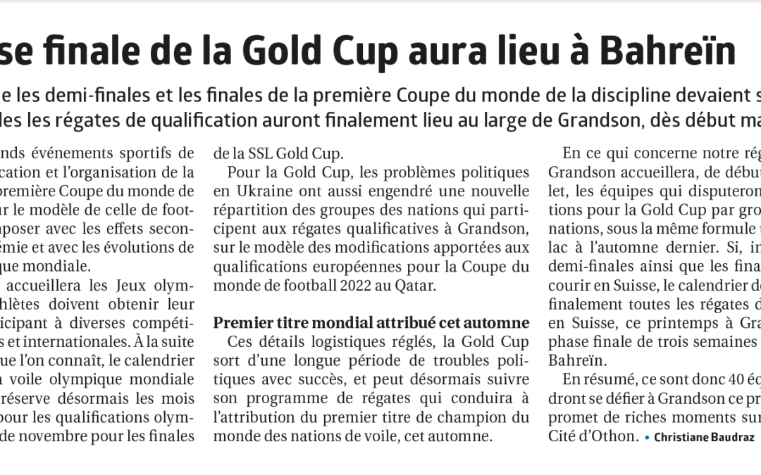 Gold Cup 2022.
