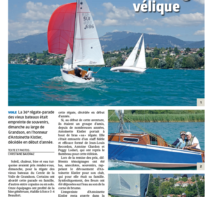 36e régate parade des vieux bateaux