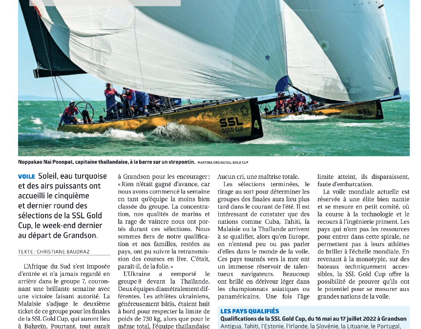 5e et dernier round de la SSL Gold Cup