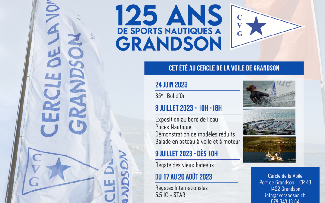 125e anniversaire du Cercle de la voile de Grandson