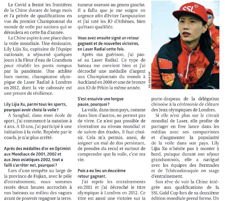 Remettre la Chine dans la course