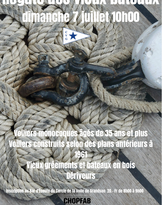 Régate des vieux bateaux