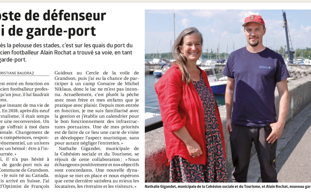 Nouveau garde-port.