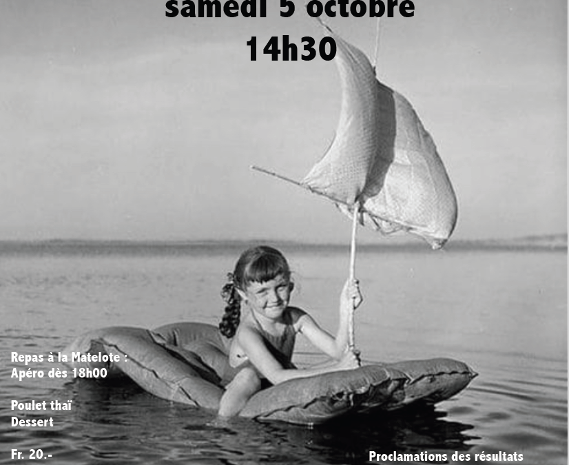 Régate de clôture, samedi 5 octobre