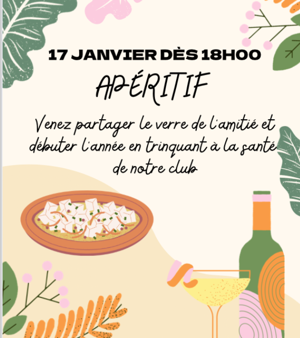 Trinquons à la nouvelle année