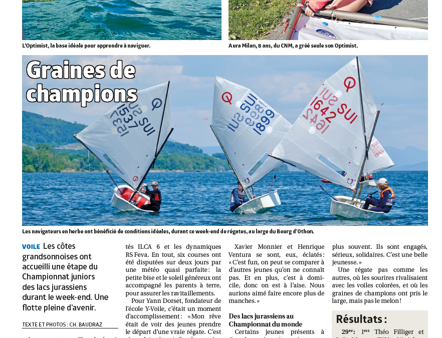 De la graine de champions