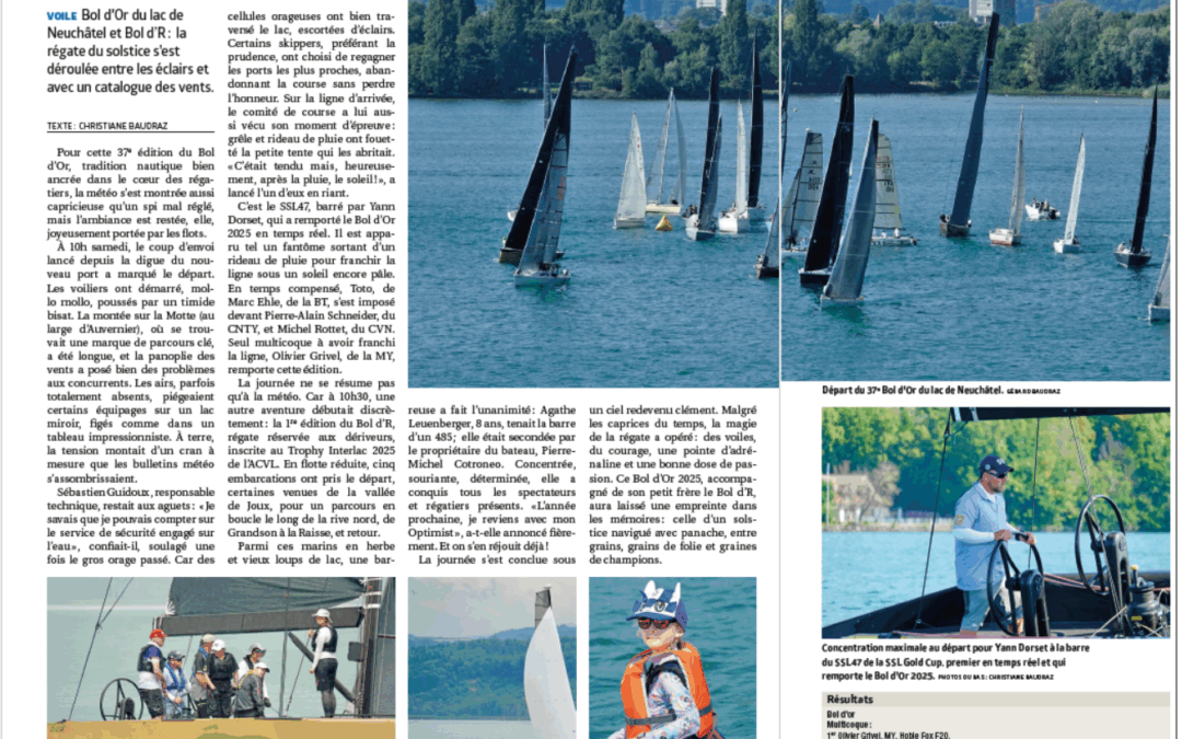 Solstice d&rsquo;été, deux régates, une journée inoubliable