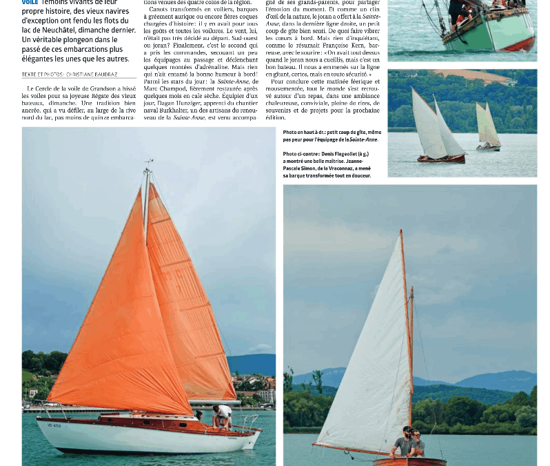 Parade des vieux bateaux