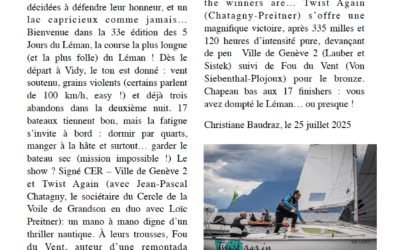 JP récidive aux 5 Jours du Léman.