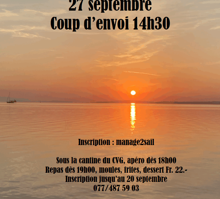 Régate de clôture.