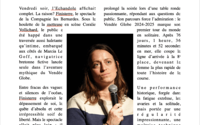 Solitaire mais jamais seule : une soirée au large des émotions.