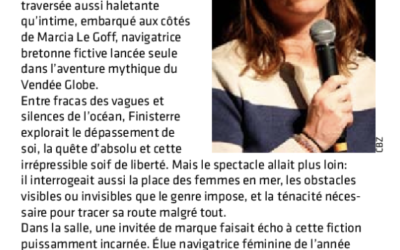 Solitaire mais jamais seule : une soirée au large des émotions.