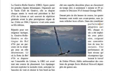 Buzz se plaît sur le Léman