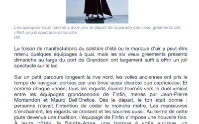 Parade des vieux gréements