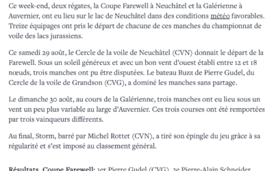 Farewell et Galérienne