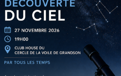A la découverte du ciel.